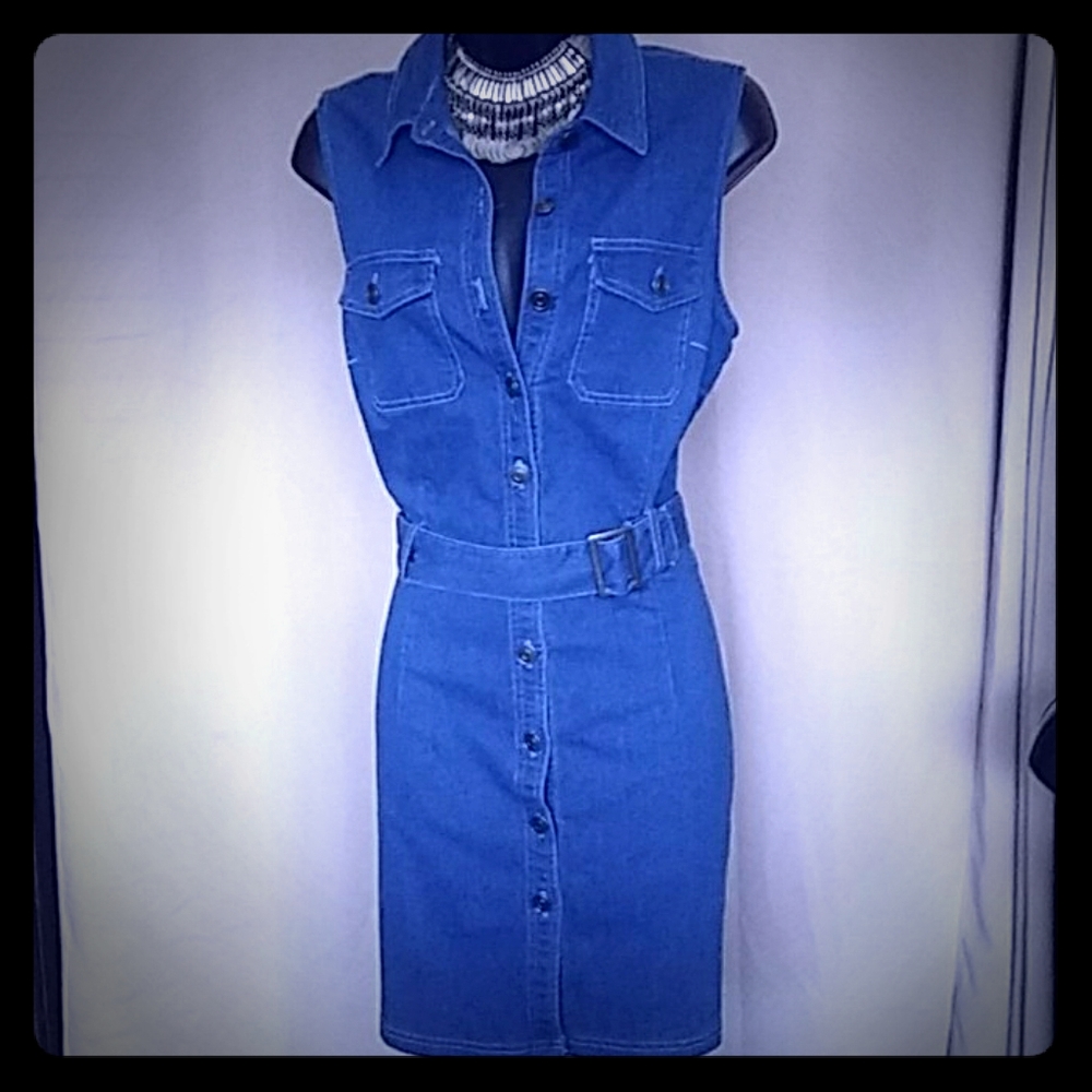 LoveUniversity Denim Dress